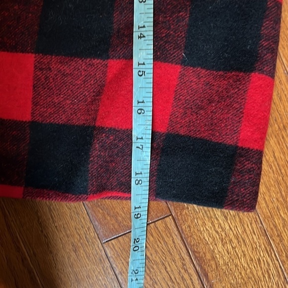 NWT J.Crew | Red & Black Plaid Wool-blend A-line Skirt Size 4 Holiday Winter - Picture 8 of 8